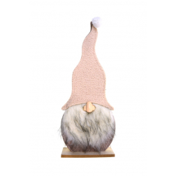 Figura orrmanó filc fa talpon 45cm bézs