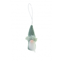 Figura orrmanó plüss 8 cm akasztós zöld
