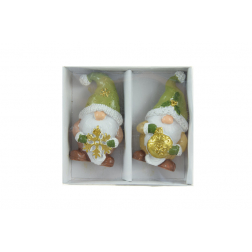 Figura orrmanó poly 6,5cm s/2 zöld