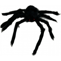 Figura pók 18cm fekete