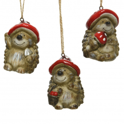 Figura süni poly fombával 7,5cm 3féle barna