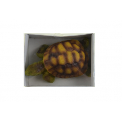 Figura teknős poly 8,3*4,9*3,7cm barna