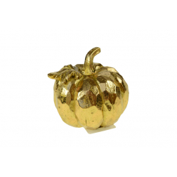 Figura tök poly 6,7*6,5*6,3cm arany