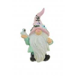 Figura törpe poly 5*4*9cm pink