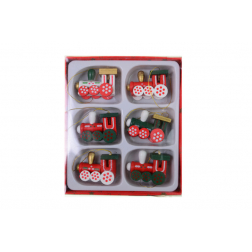 Figura vonat fa 11*12,6cm több féle