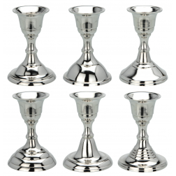 Gyertyatartó alu-nikkel 9 cm