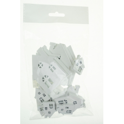 Ház fa 3-7cm s/20 fehér