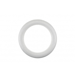 Karika hungarocell kerek aljú 30*4,5cm fehér