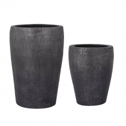 Kaspó aluminium 52cm s/2 antracit
