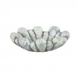 Kaspó cement 25*18*8cm szürke