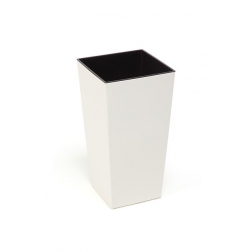 Kaspó műa magas Finezja 30*30cm M 57 cm krém Lamela