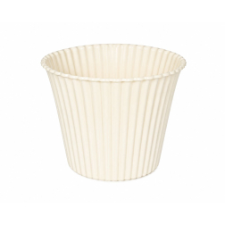 Kaspó muffin műanyag D10 krém