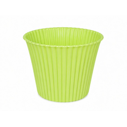 Kaspó muffin műanyag D14 világos zöld