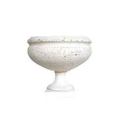 Kehely poly 46*41cm mosott fehér