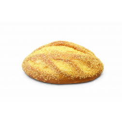 Kenyér műanyag 19*10cm barna