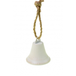 Kolomp fém 6.5*7cm fehér