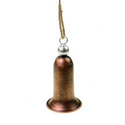 Kolomp fém 8.5*16.5cm barna