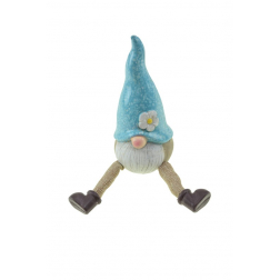 Figura manó kerámia 22cm lógólábú zöld