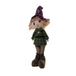 Manó poly 40cm zöld