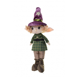 Manó poly 53cm zöld