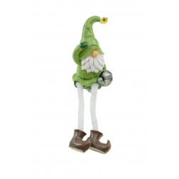 Figura manó poly 7,4cm lógólábú zöld zöld
