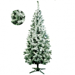 Műfenyő C. Havas 2,2m Cinderella zöld