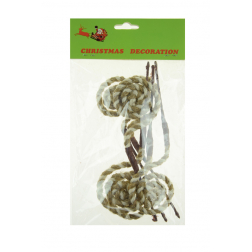 Nyalóka foam 16cm s/6 fehér/barna