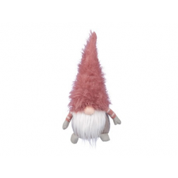 Figura orrmanó ülő 25x45cm pink