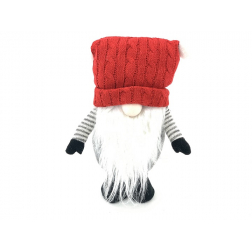 Figura orrmanó ledes álló H32CM piros/szürke