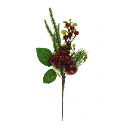 Pick 28cm almával piros/zöld