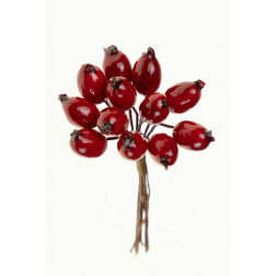 Pick csipkebogyó 10cm s/12 piros