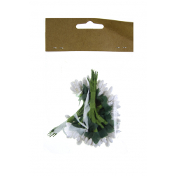 Pick dekoráció hungarocell 10cm s/24 fehér