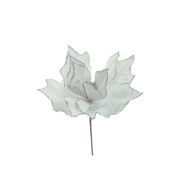 Pick mikulásvirág 28cm fehér