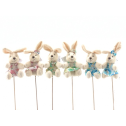 Pick nyuszi fiú/lány textil 10cm többféle több szín