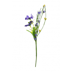 Pick selyemvirág százszorszép 26cm lila