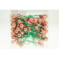 Pick üveggömb 1,5cm s/72 rose mix