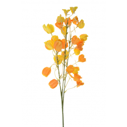 Selyemvirág lampionvirág 77cm sárga