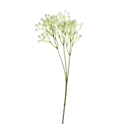 Selyemvirág ág rezgő 64cm fehér