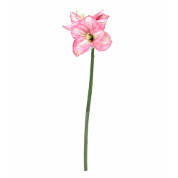 Selyemvirág amarilisz 26,5cm pink