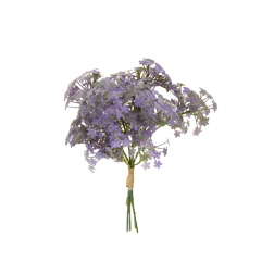 Selyemvirág bodza csokor 33cm lila