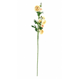 Selyemvirág boglárka 30,5cm ekrü