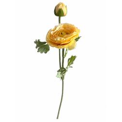 Selyemvirág boglárka 63cm sárga