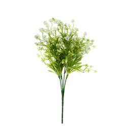 Selyemvirág csokor 33cm fehér