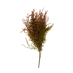 Selyemvirág csokor őszi 47cm piros