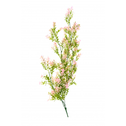 Selyemvirág girland cseresznye 76cm rózsaszín