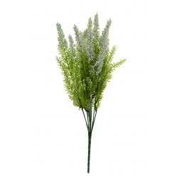 Selyemvirág hanga csokor 35cm fehér