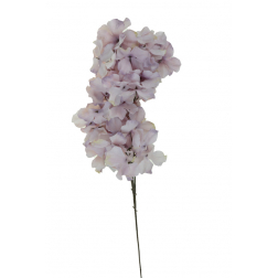 SELYEMVIRÁG HORTENZIA SZÁLAS 83CM LILA
