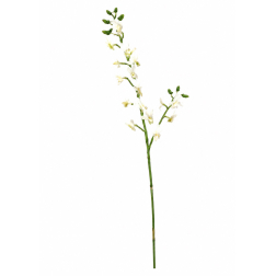Selyemvirág orchidea 34cm fehér