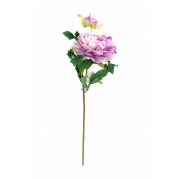 Selyemvirág peónia 67cm lila