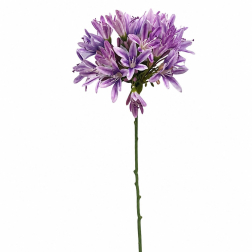 Selyemvirág szerelemvirág 78cm világos lila